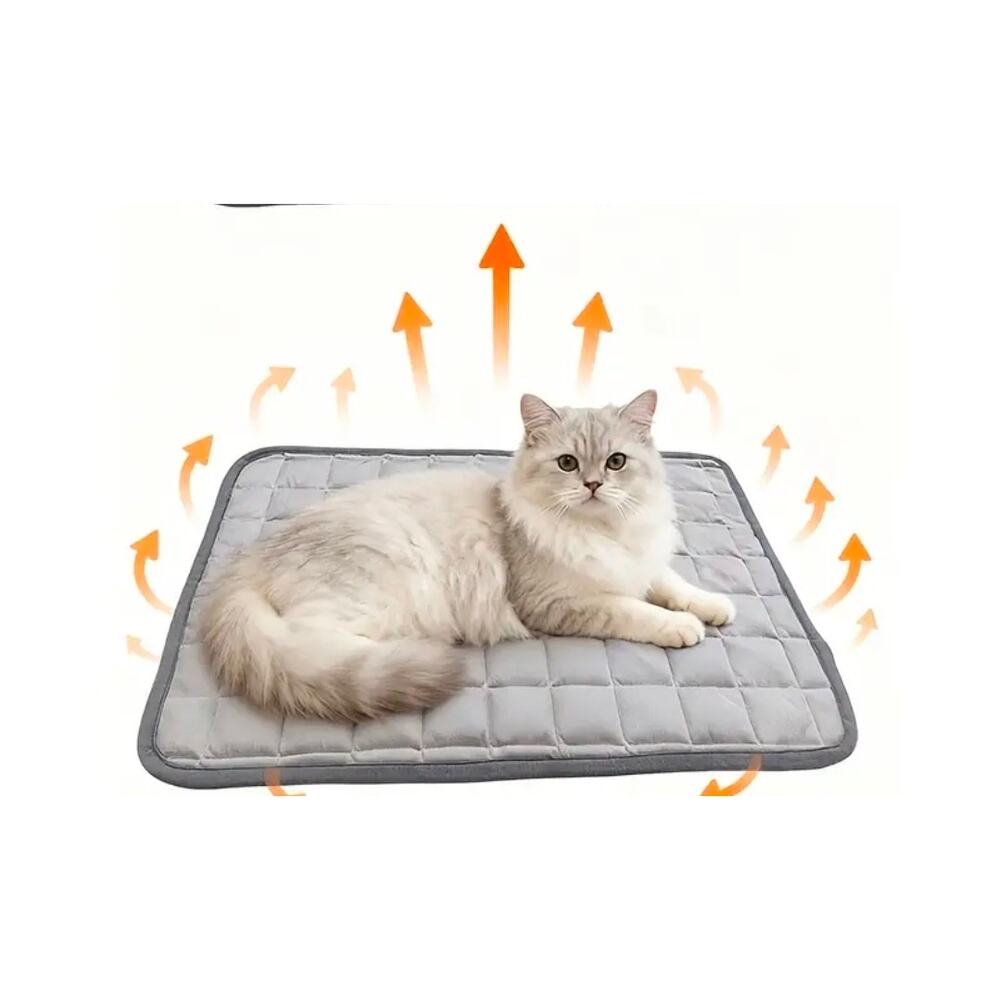 Self-Warming Pet Bed Pad. Warmth Retention, Washable, Soft. Size Medium.